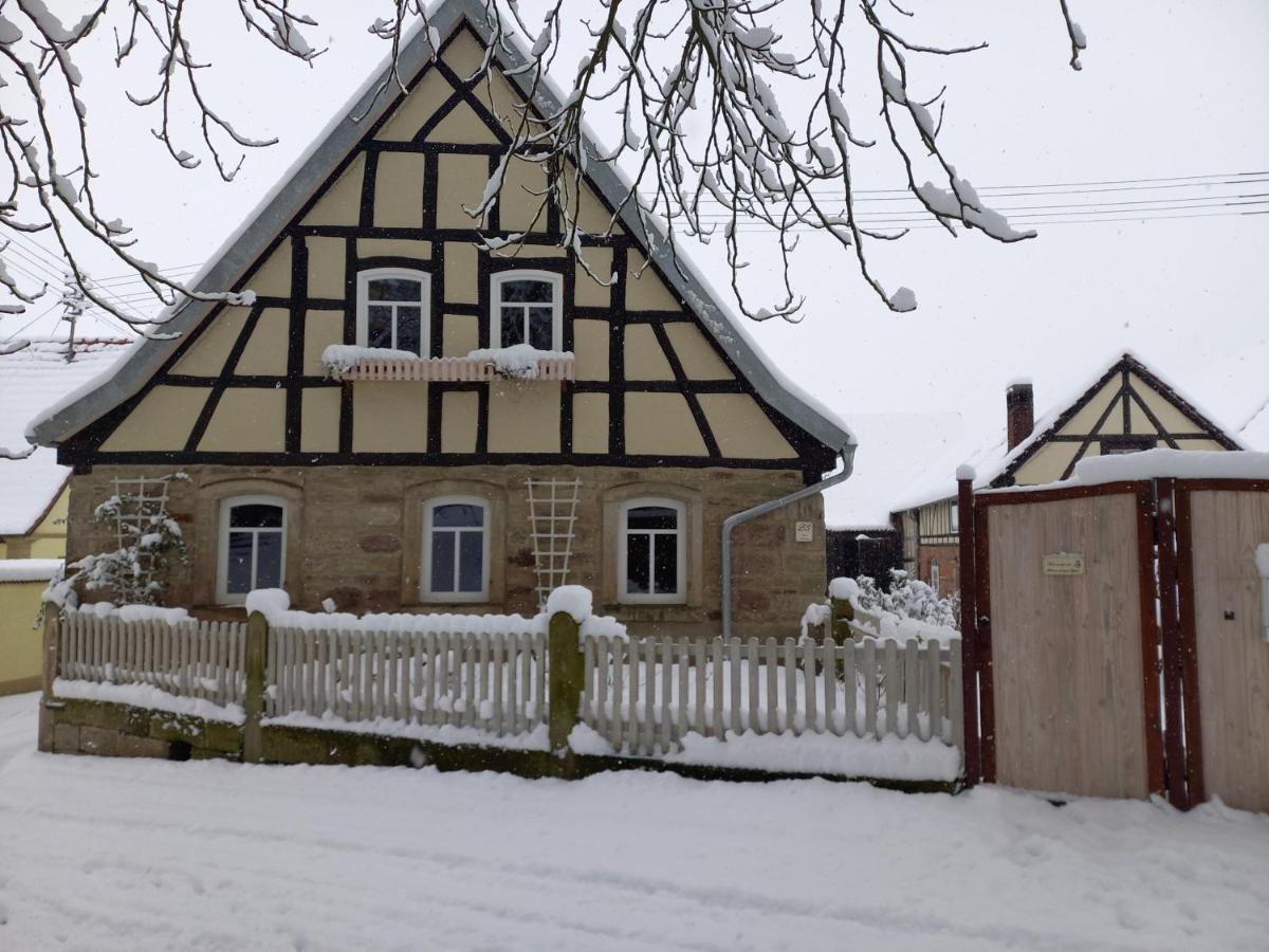 Romantisches Rosencottage Hofheim in Unterfranken Luaran gambar